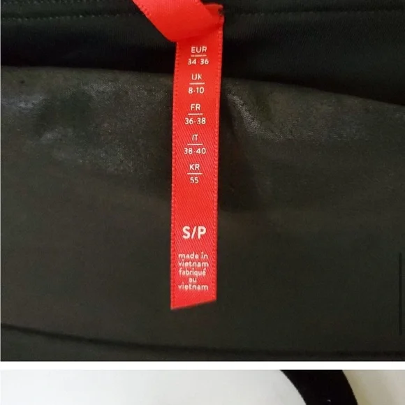 SPANX Sara Blakely black Moto leggings - Picture 8 of 10